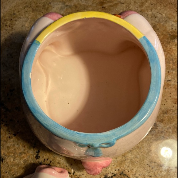 RUSS Vintage RARE 90s Bernie piglet cookie jar - Picture 4 of 6
